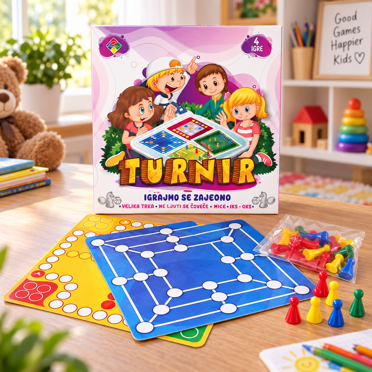 Turnir u društvenim igrama set