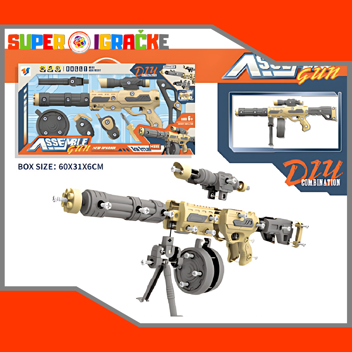 Uradi sam - Puška na rasklapanje