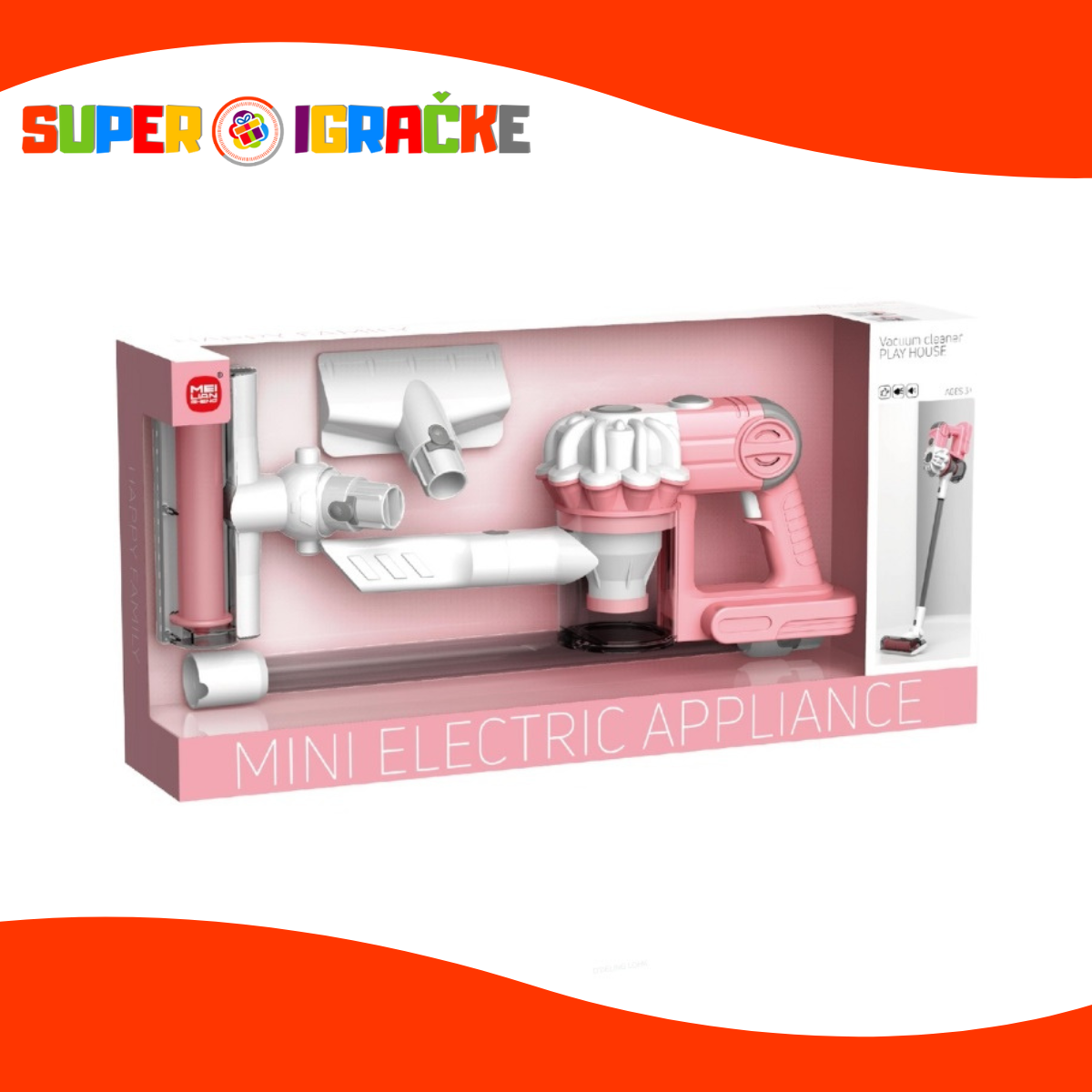 Usisivač štapni sa dve papučice