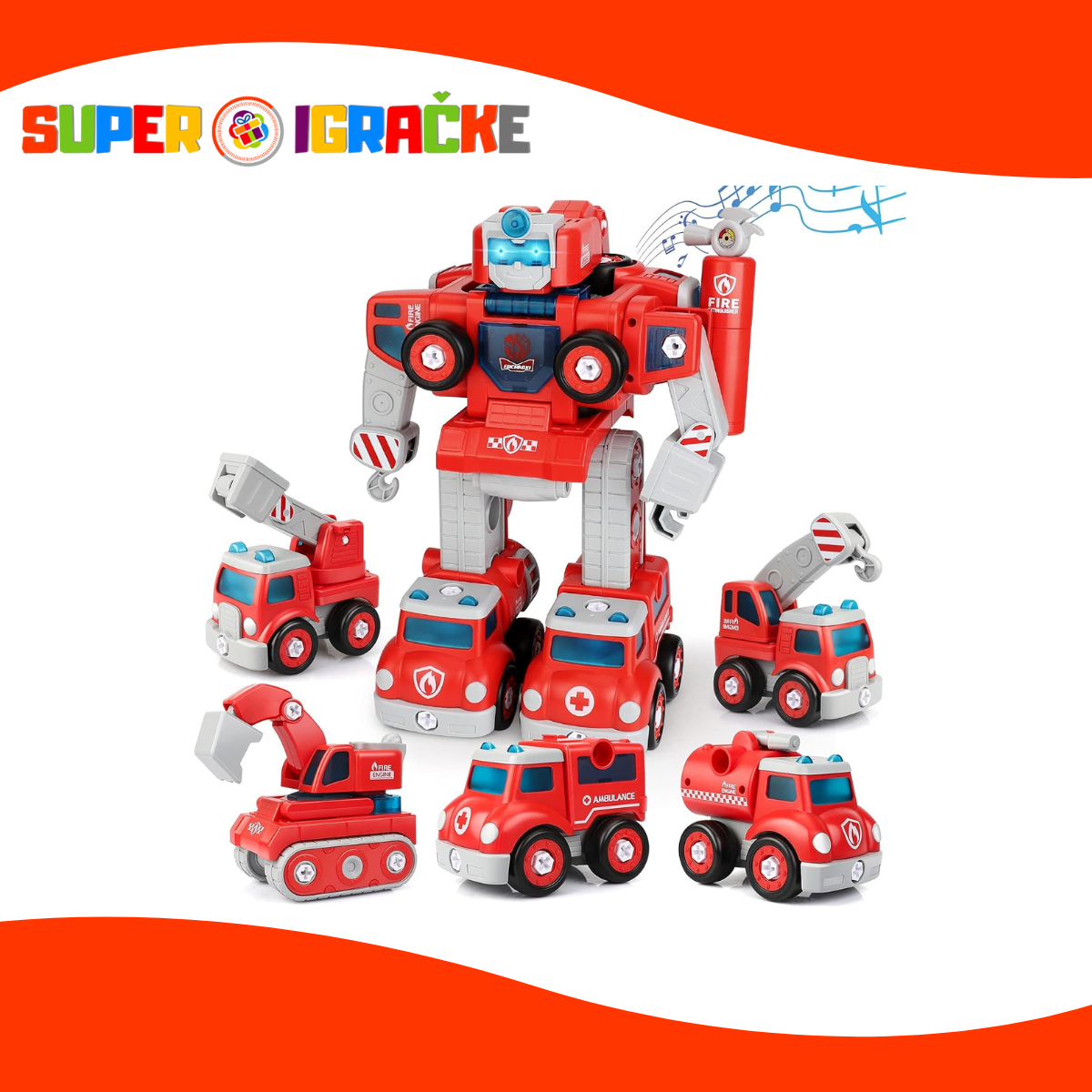 Vatrogasna vozila - Robot Transformers