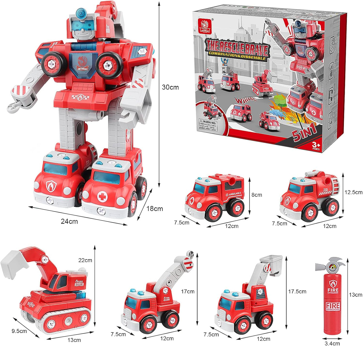 Vatrogasna vozila - Robot Transformers