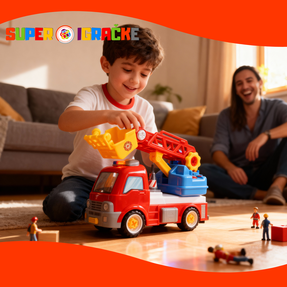 Vatrogasni kamion - sastavi rastavi