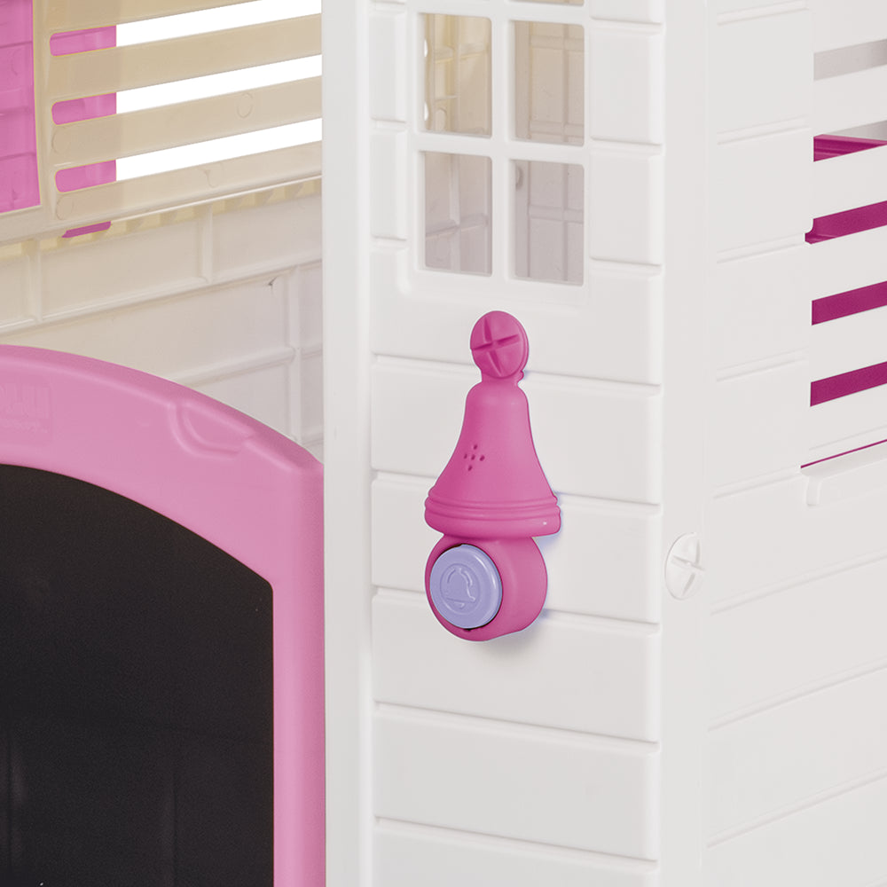 Velika kućica za igru roze