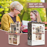 Velika kuhinja sa efektom vode