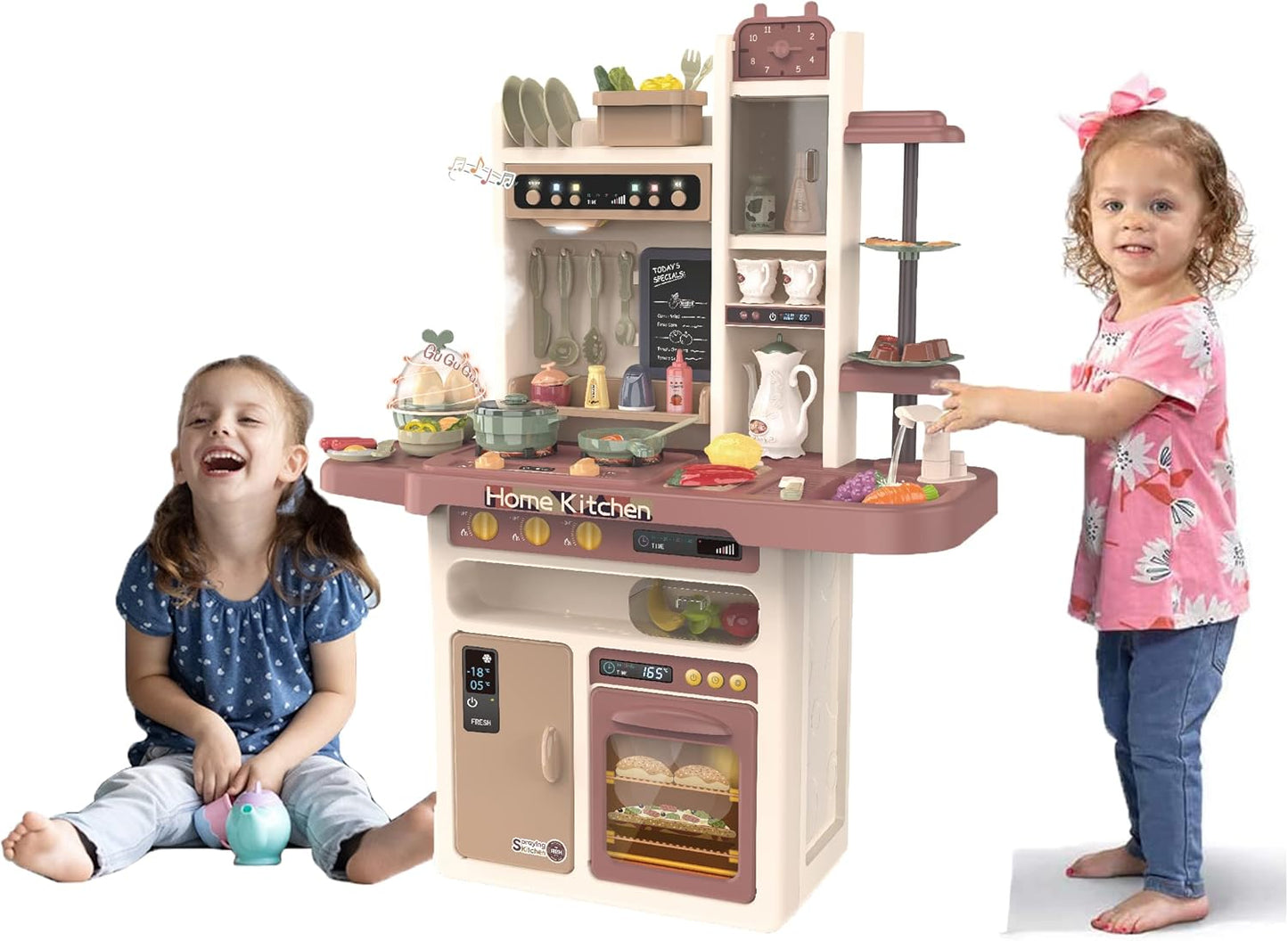 Velika kuhinja sa efektom vode