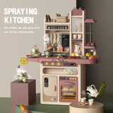 Velika kuhinja sa efektom vode