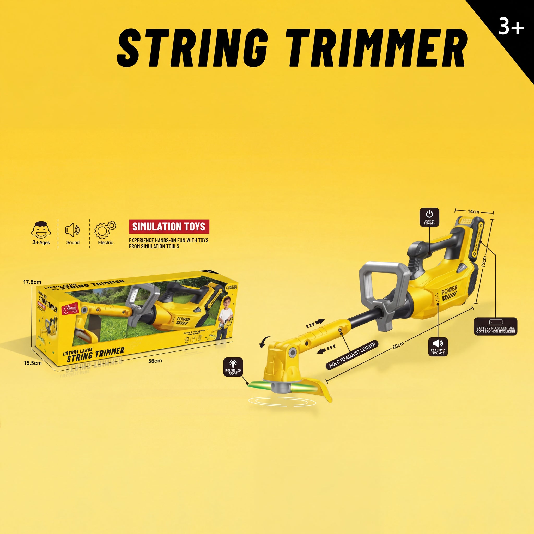 Veliki string trimer za decu