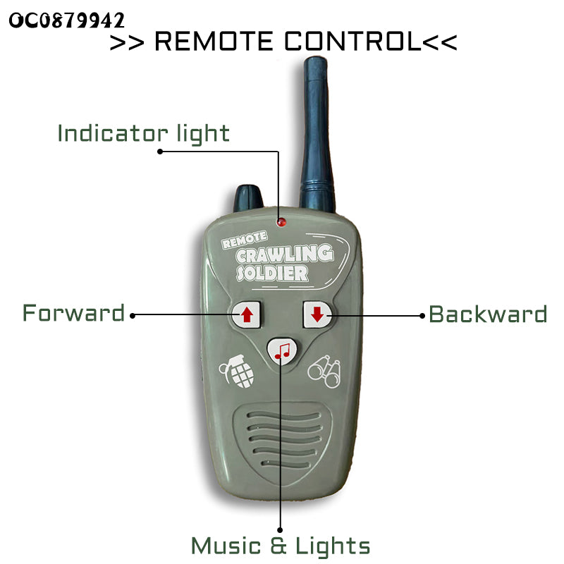 Vojnik RC na daljinski