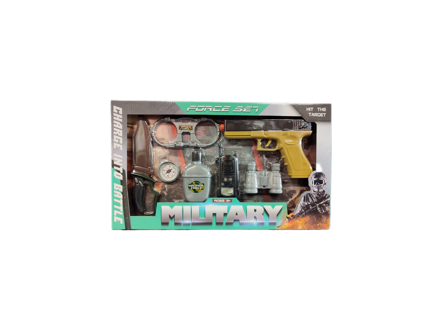 Vojni set - Pištolj sa dodacima