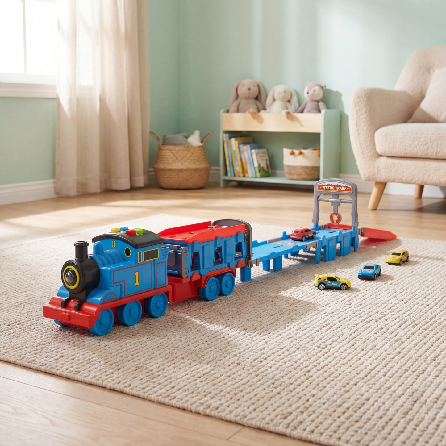 Voz sa lokomotivom - katapult