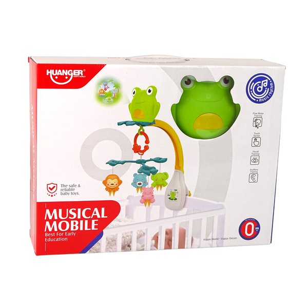 Vrteška uspavalica sa muzikom i svetlima