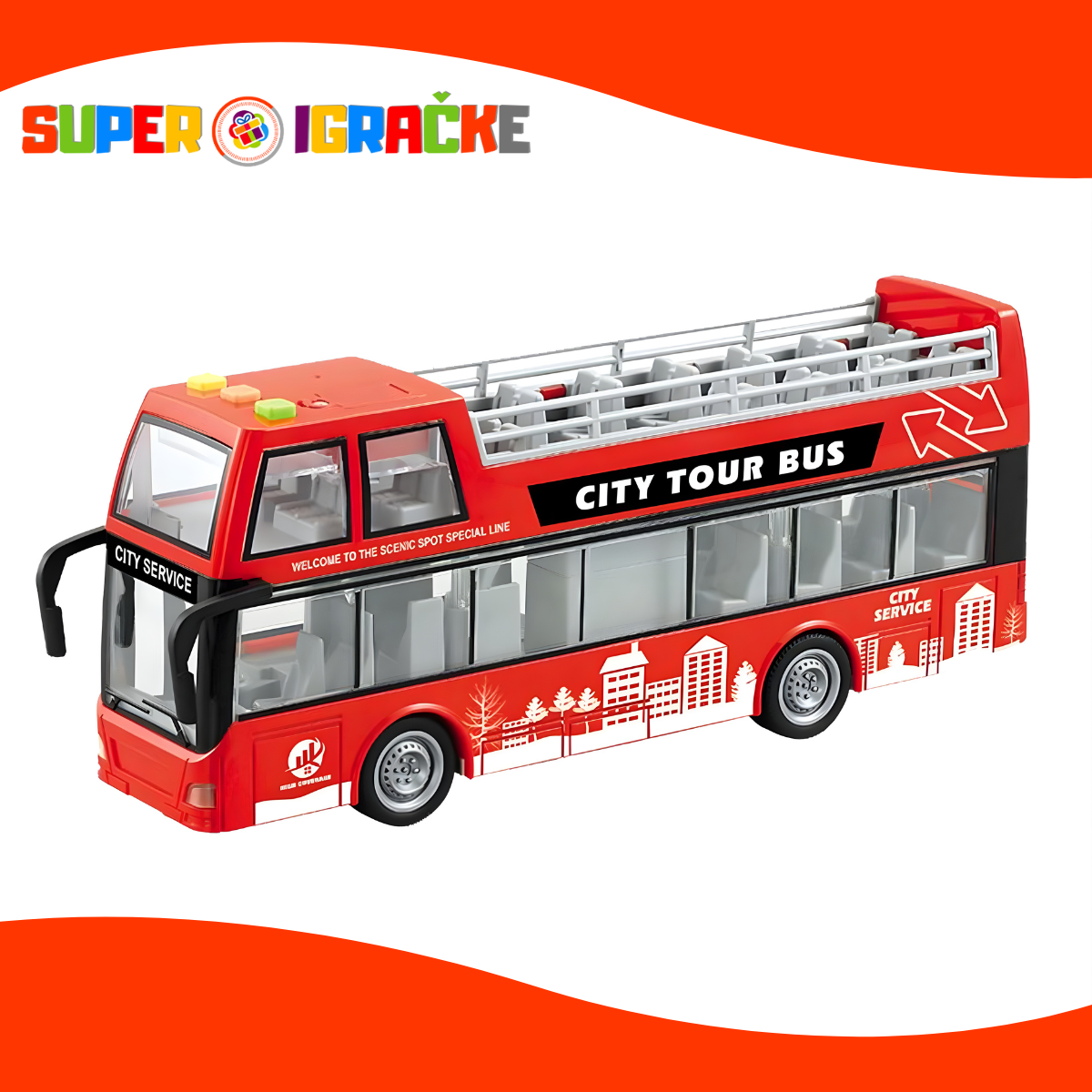 Wenyi City bus - Autobus na dva sprata