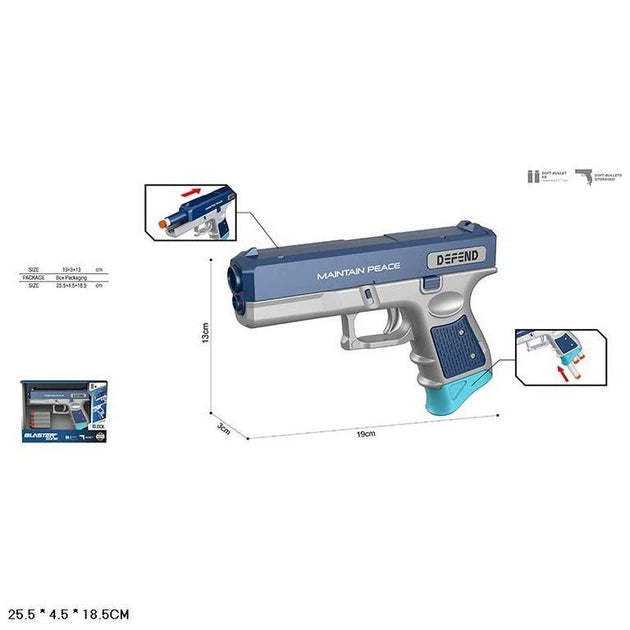 Wenyi Glock Blaster zone pištolj igračka