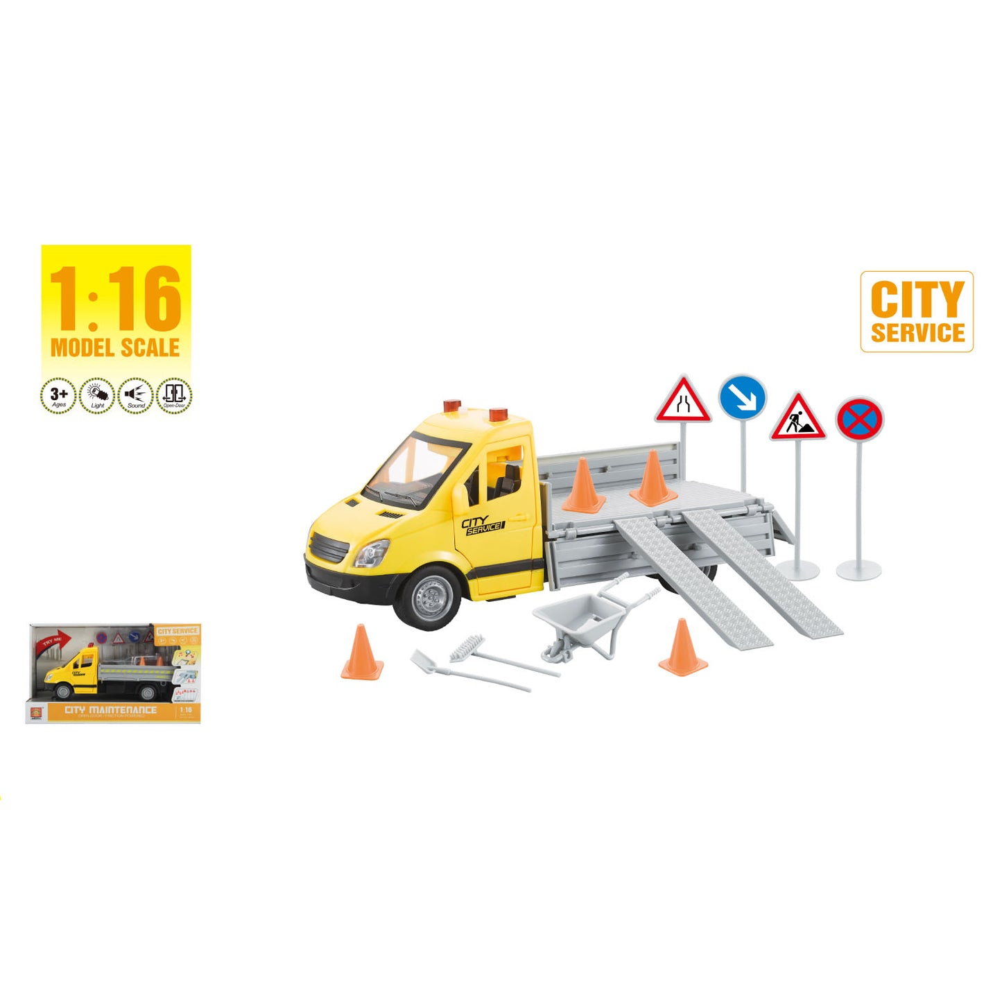 Wenyi kamion - Pomoć na putu