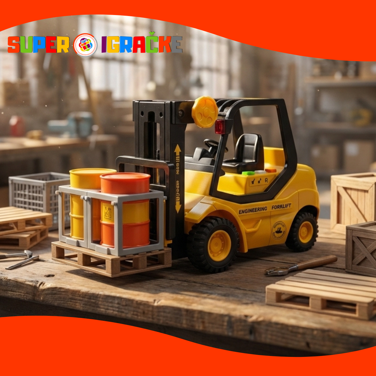 Wenyi viljuškar i paleta