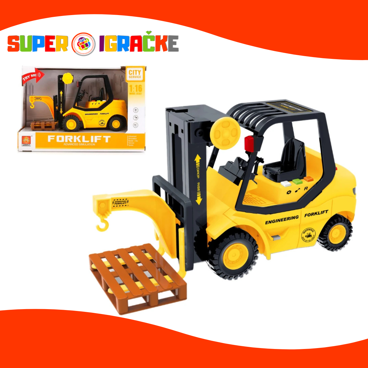 Wenyi viljuškar sa svetlom i zvukom