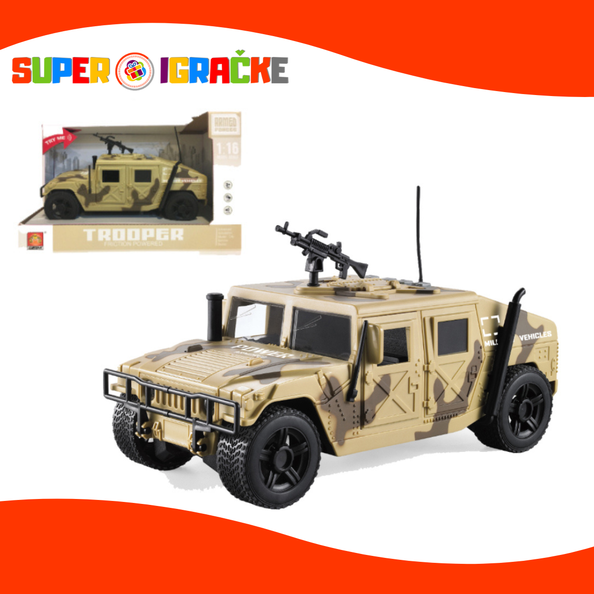 Wenyi vojno oklopno vozilo Humvee