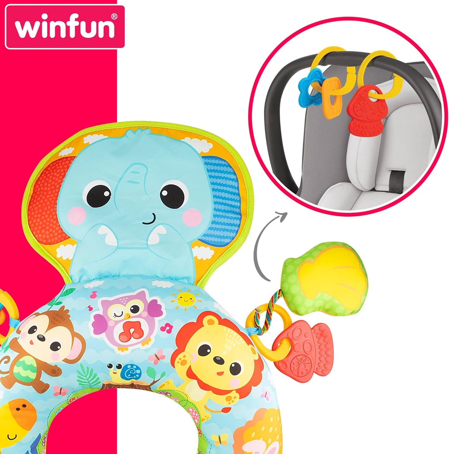 Winfun Jungle fun jastuk za stomačić