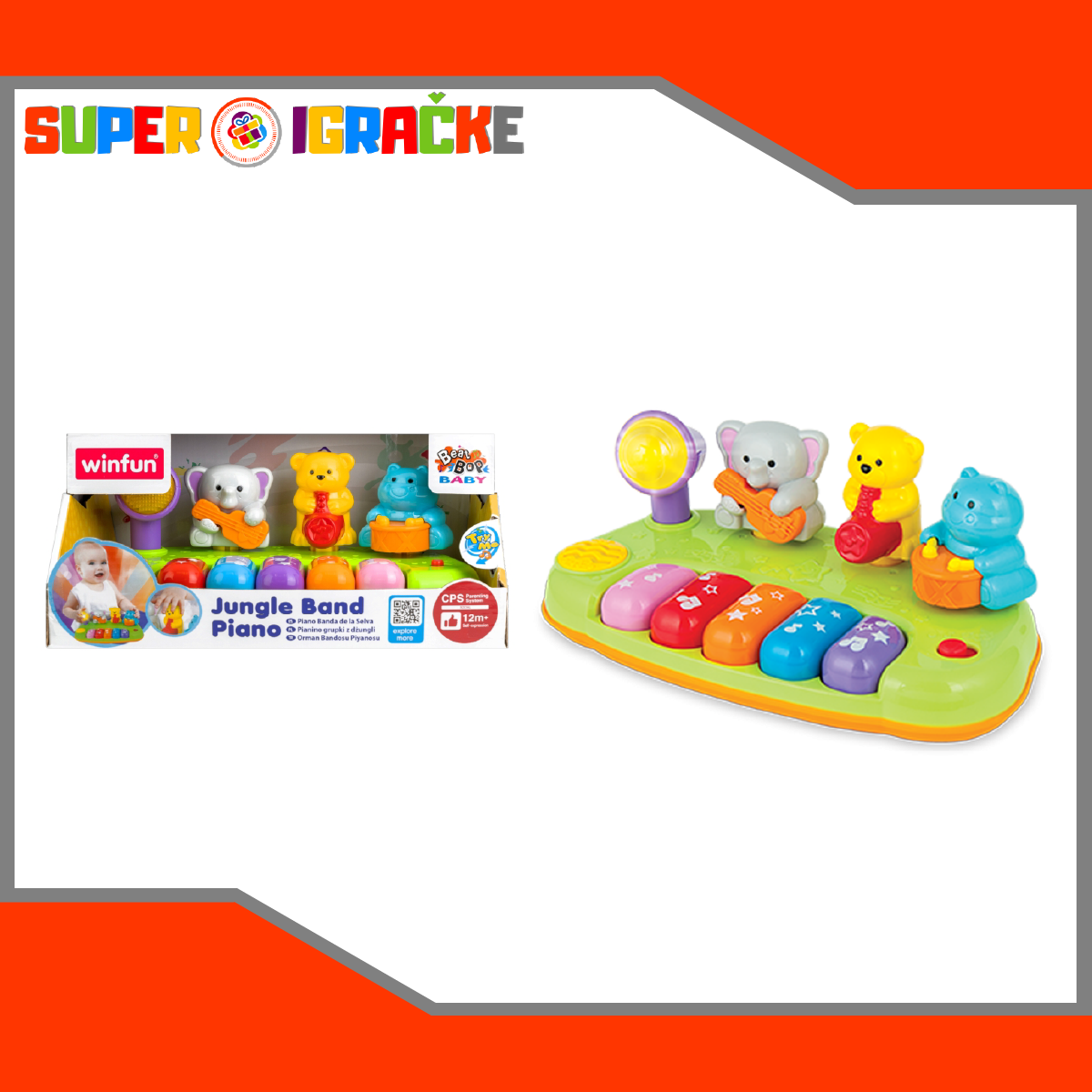 Winfun baby bend iz džungle