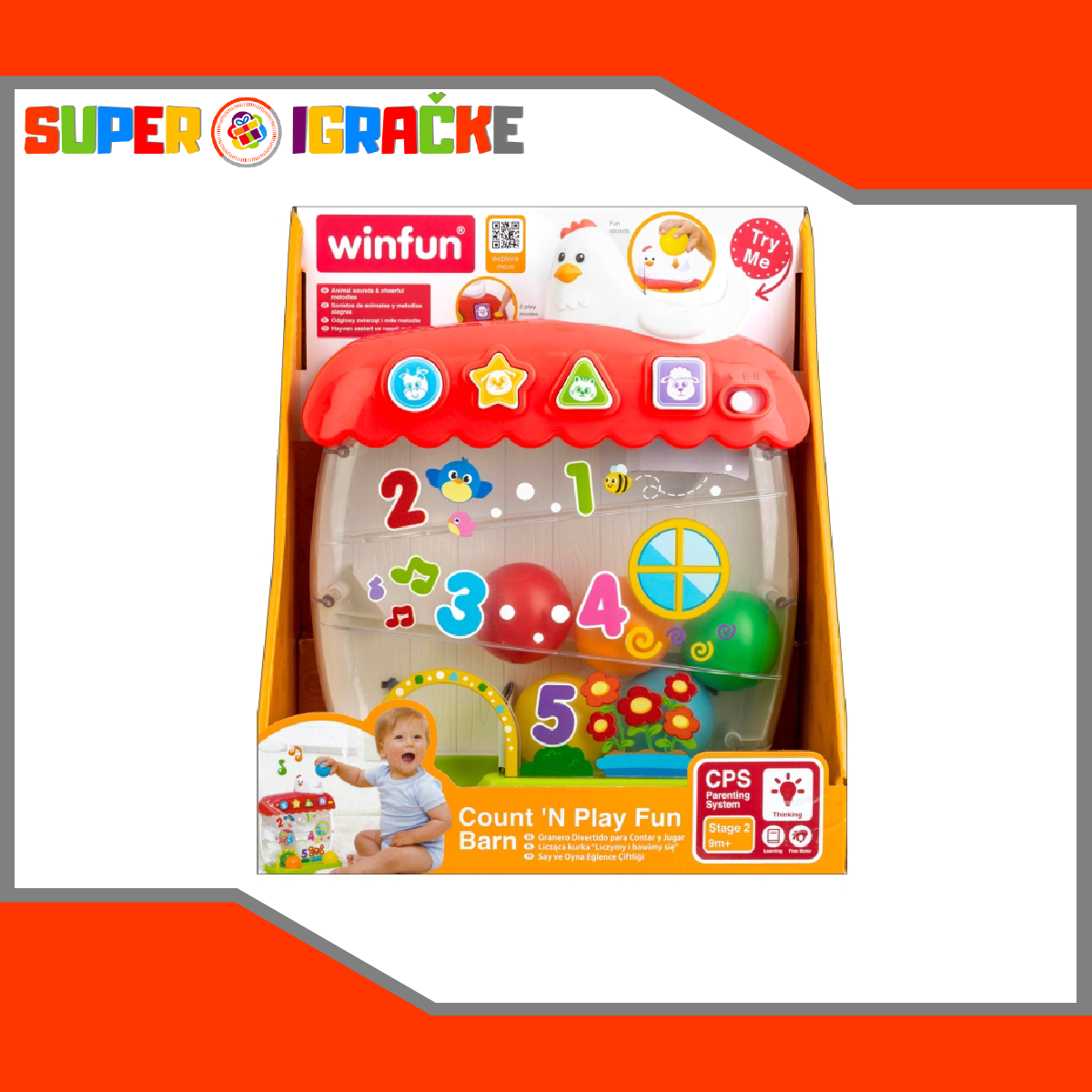 Winfun baby edukativna farma