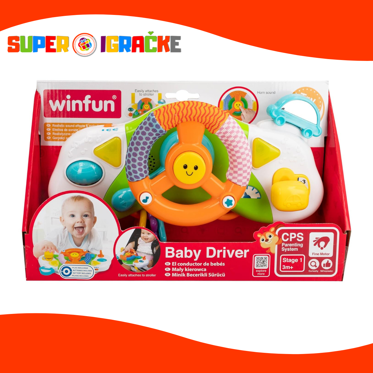 Winfun bebi simulator vožnje