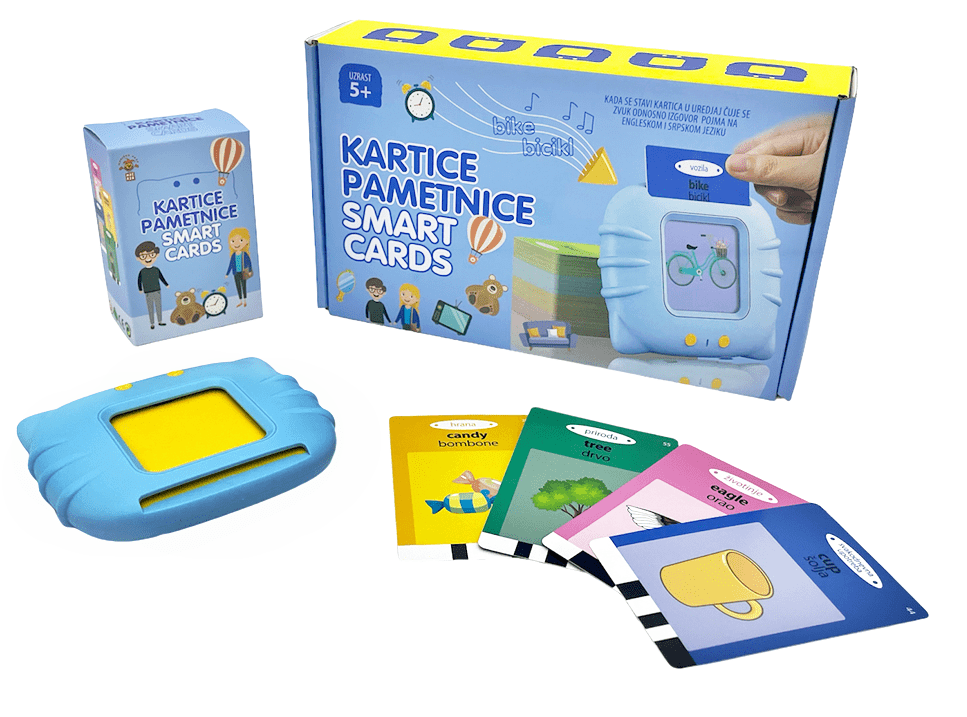 Edukativna igra - Kartice pametnice na srpskom