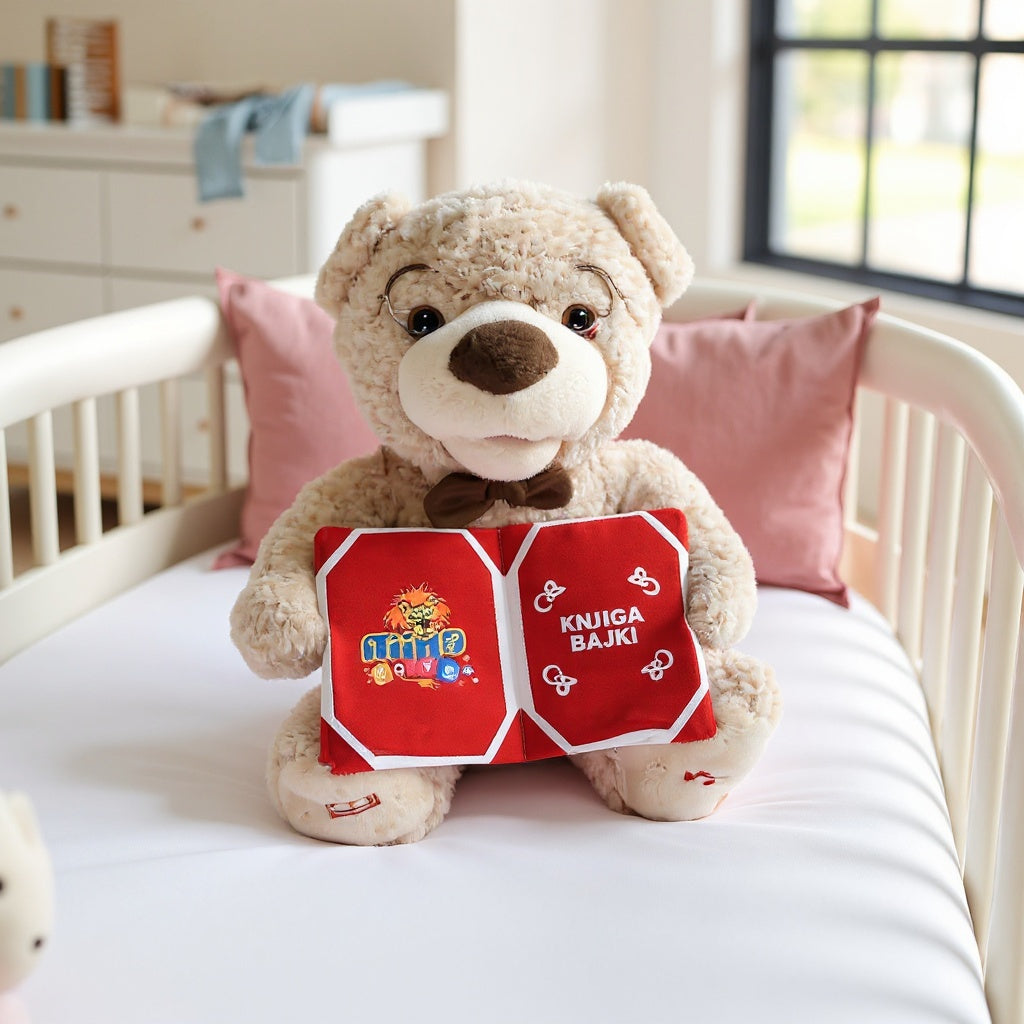 Gospodin medvedić koji čita bajke