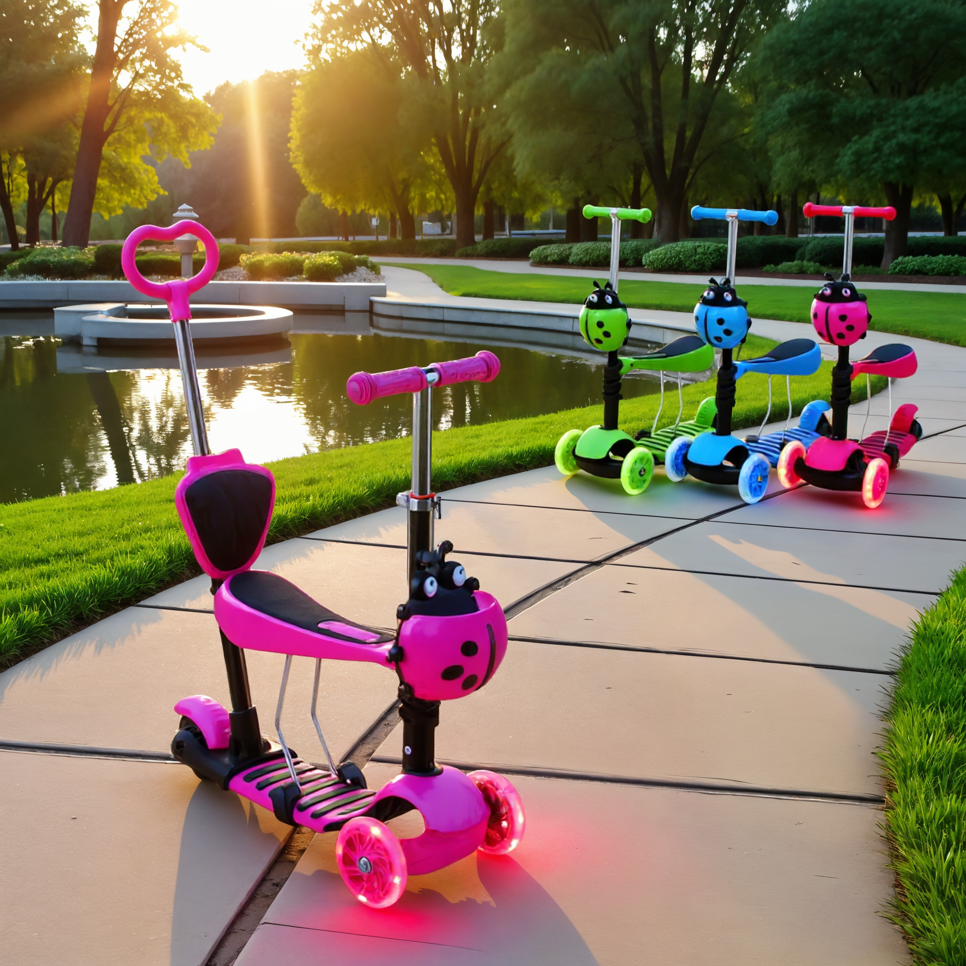 5 u 1 dečiji trotinet Bubamara