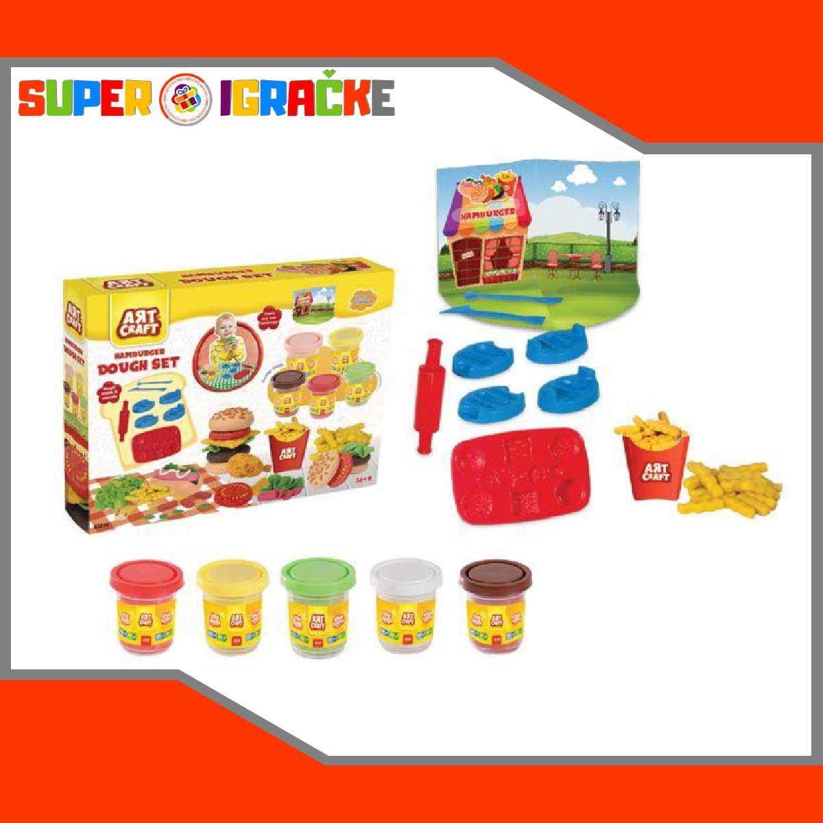 ArtCraft testo - Prodavnica hamburgera