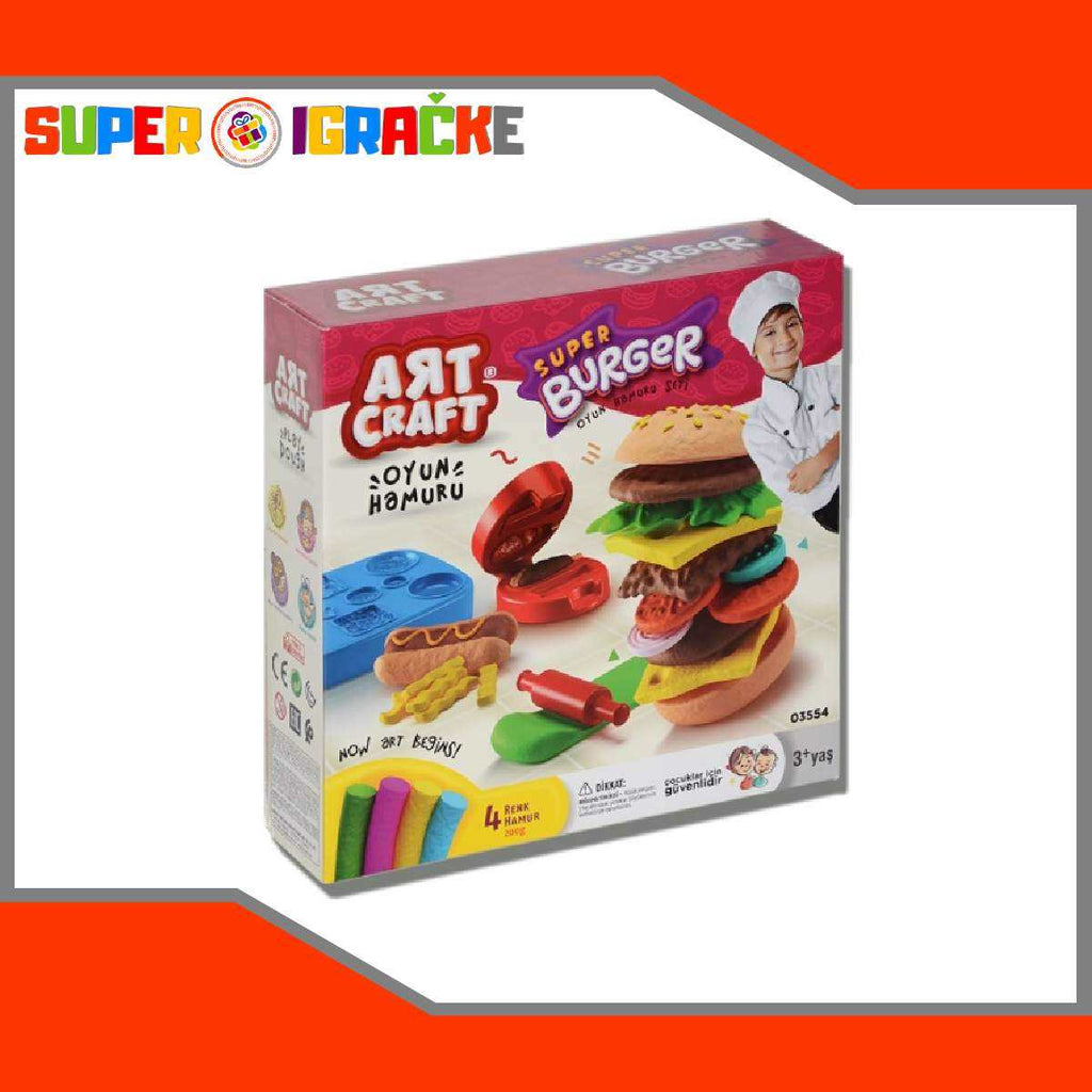 ArtCraft testo - Super burger 200g