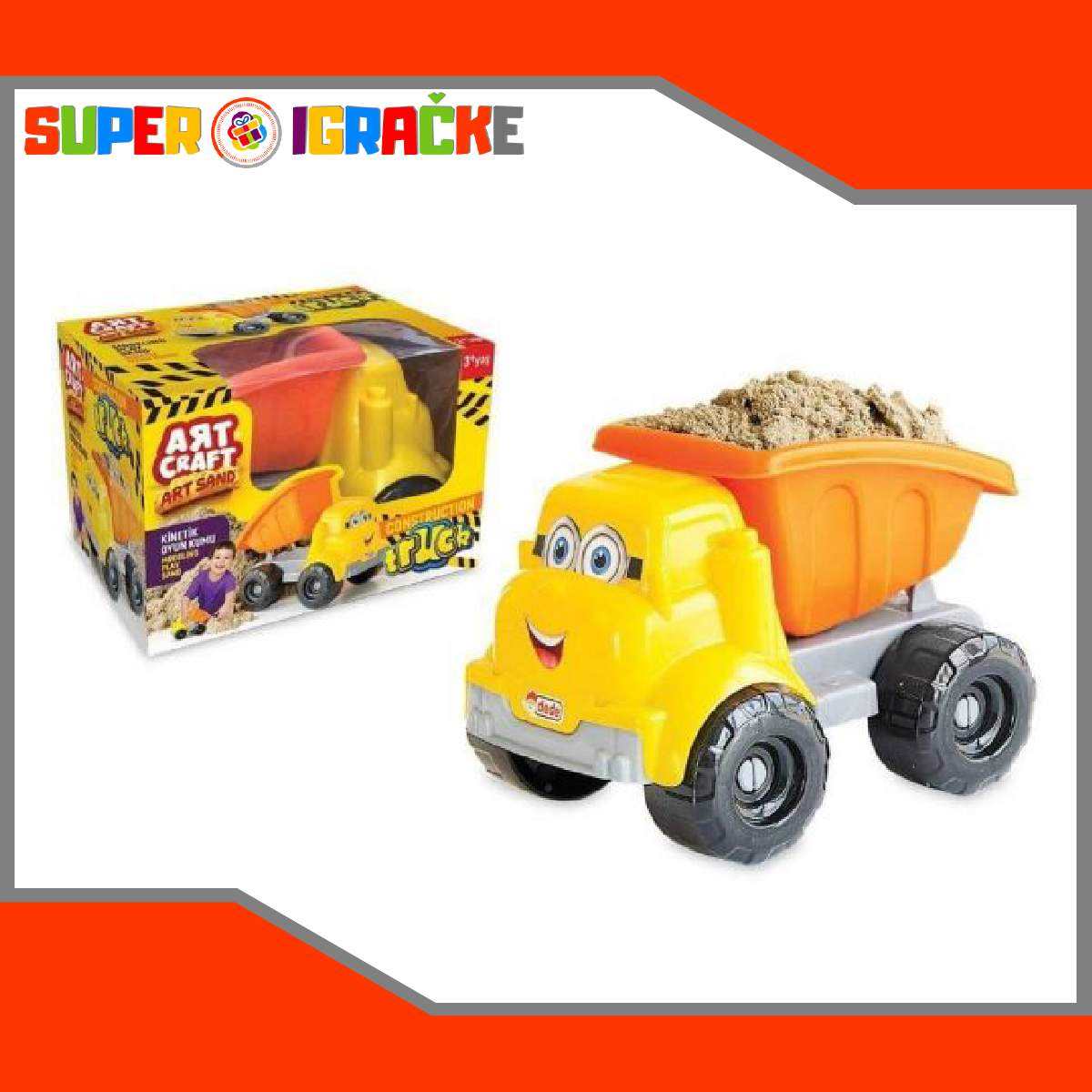 ArtCraft kamion sa peskom