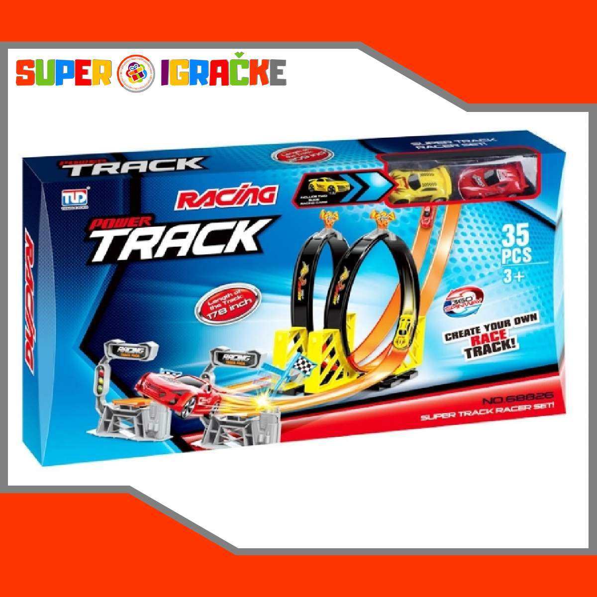 Auto staza luping 450 cm igracke za decake online prodaja