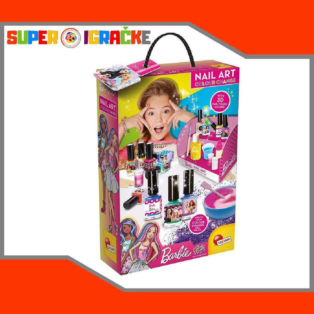 Barbie set za sređivanje noktiju barbike igracke za devojcice