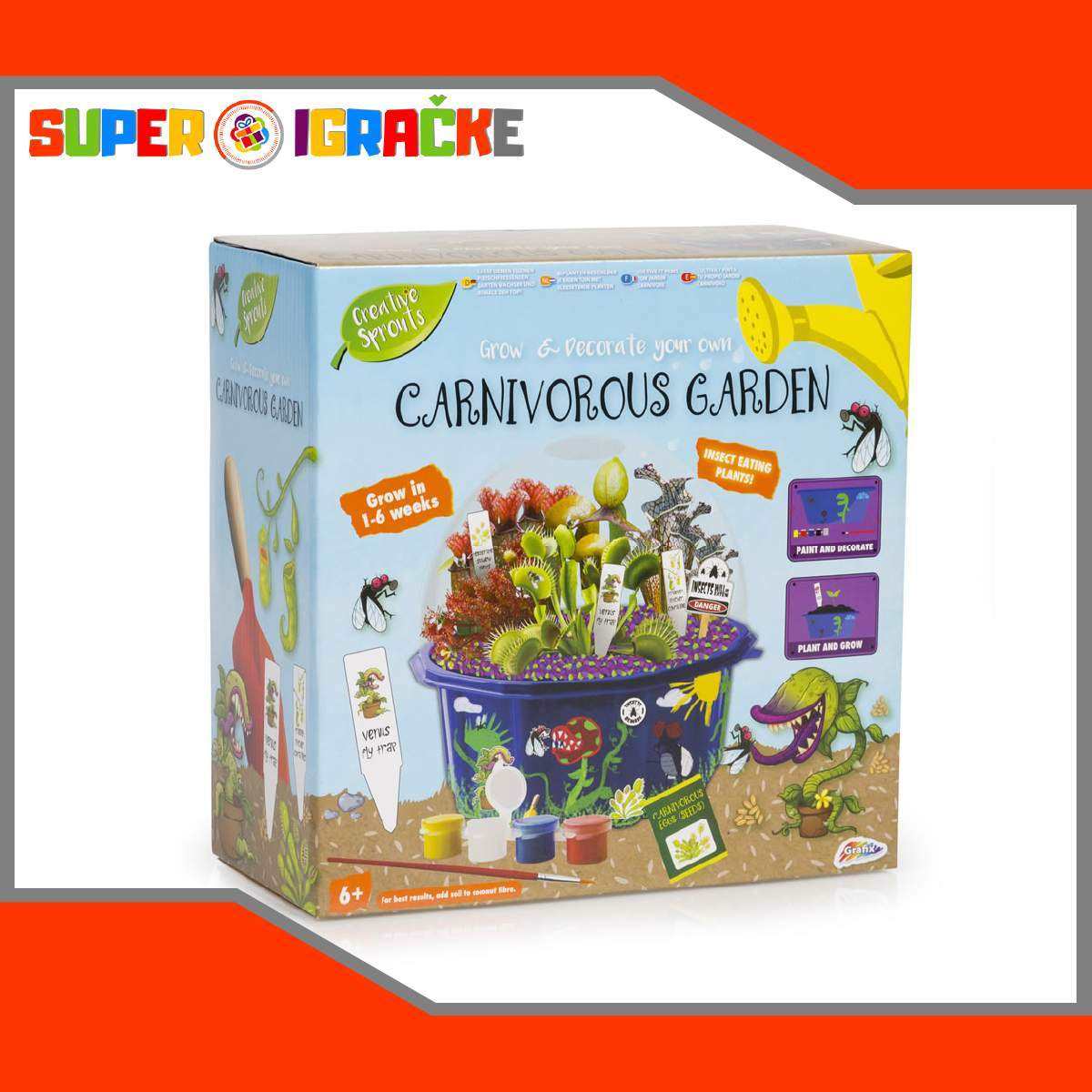 Bašta biljki mesožderki edukativni set