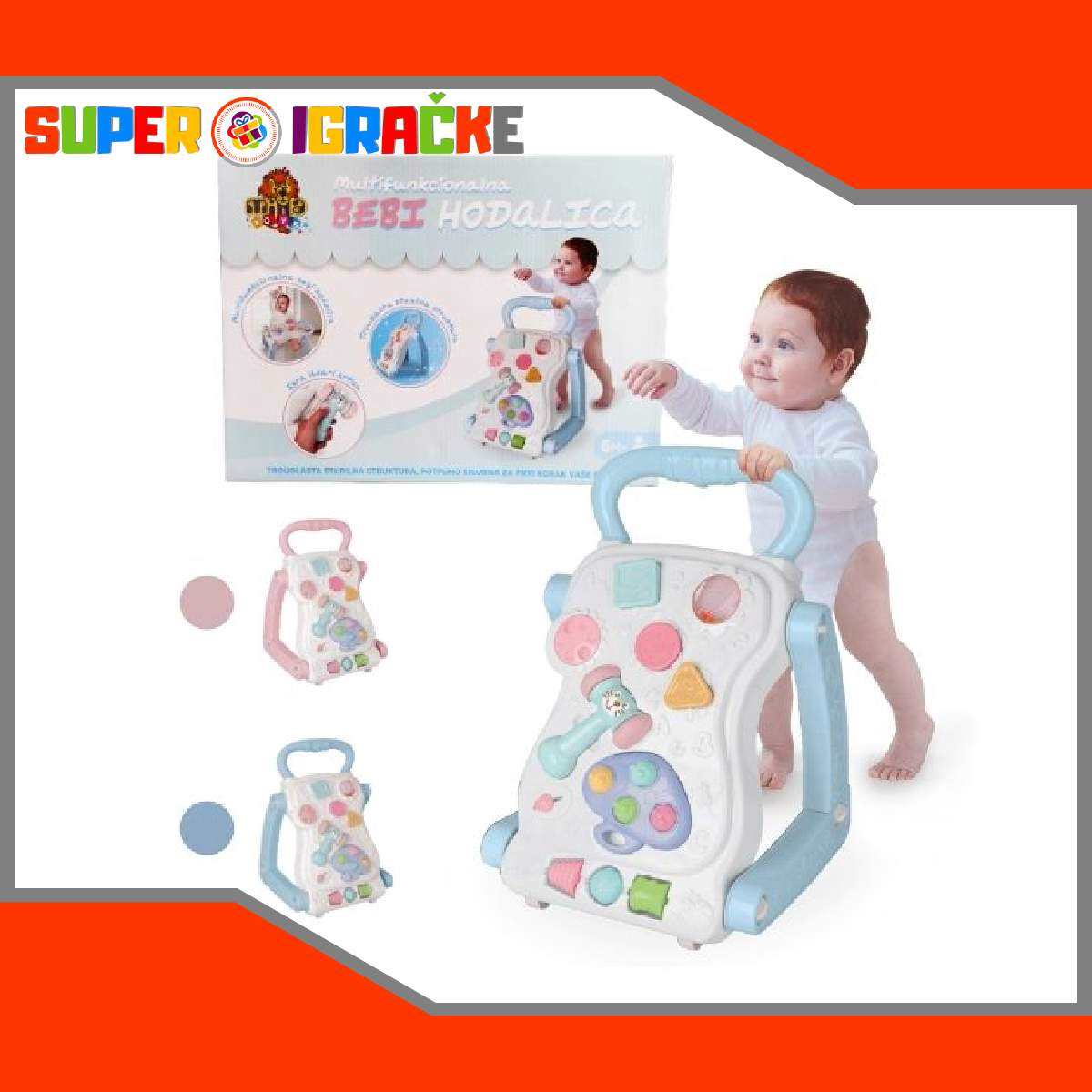 Bebi hodalica - sto guralice za bebe