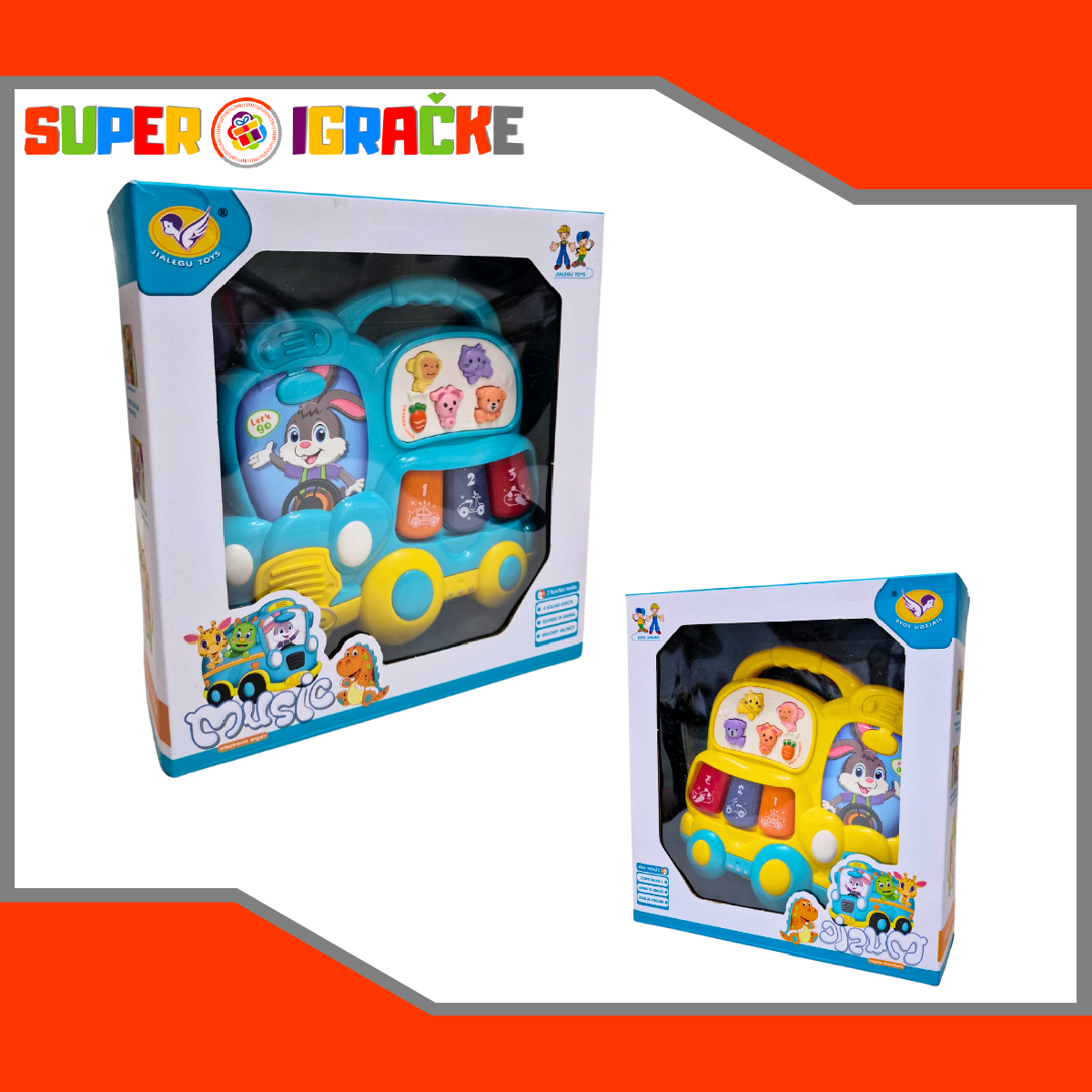 Bebi muzički vozić Zeka