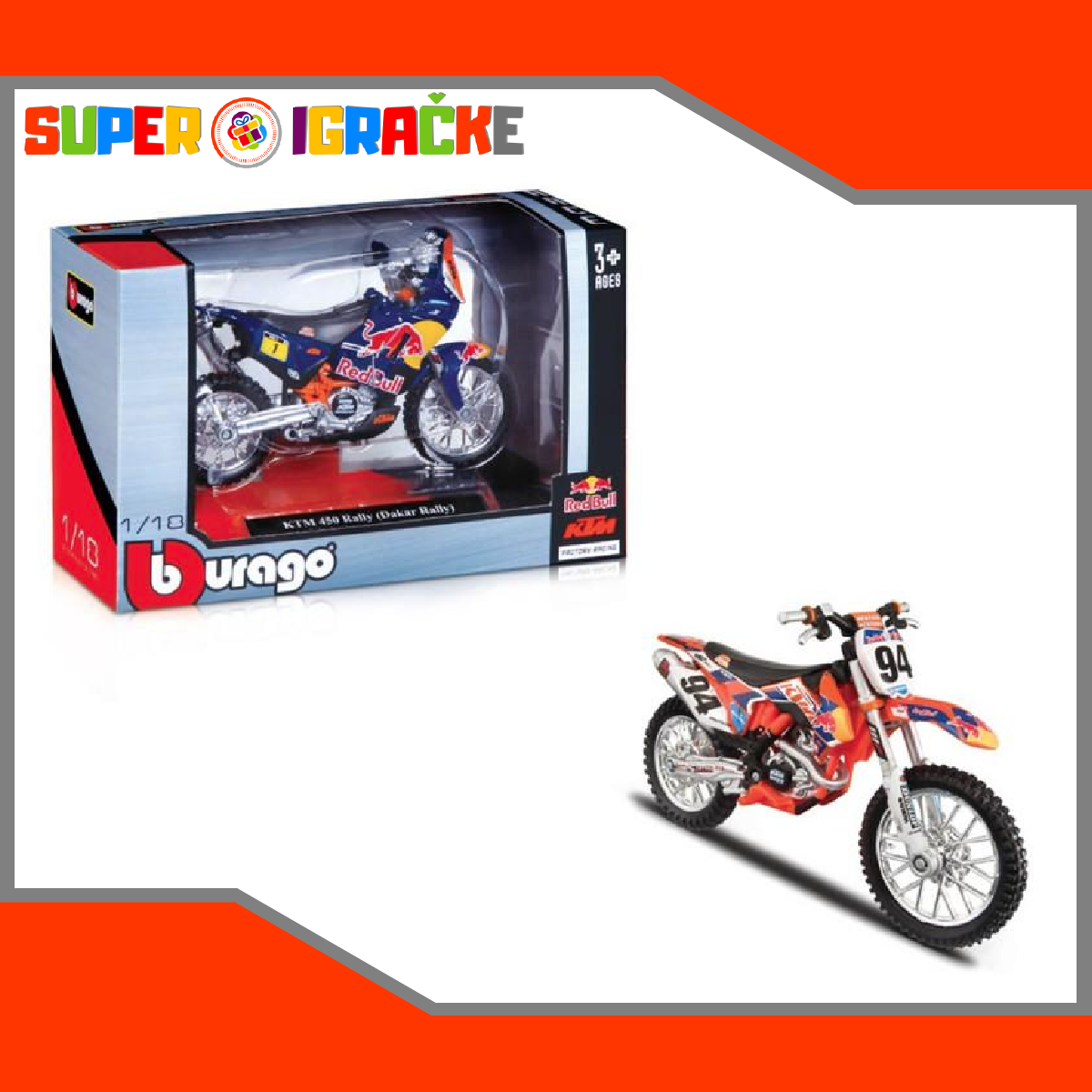 Burago RedBull motor kroserica