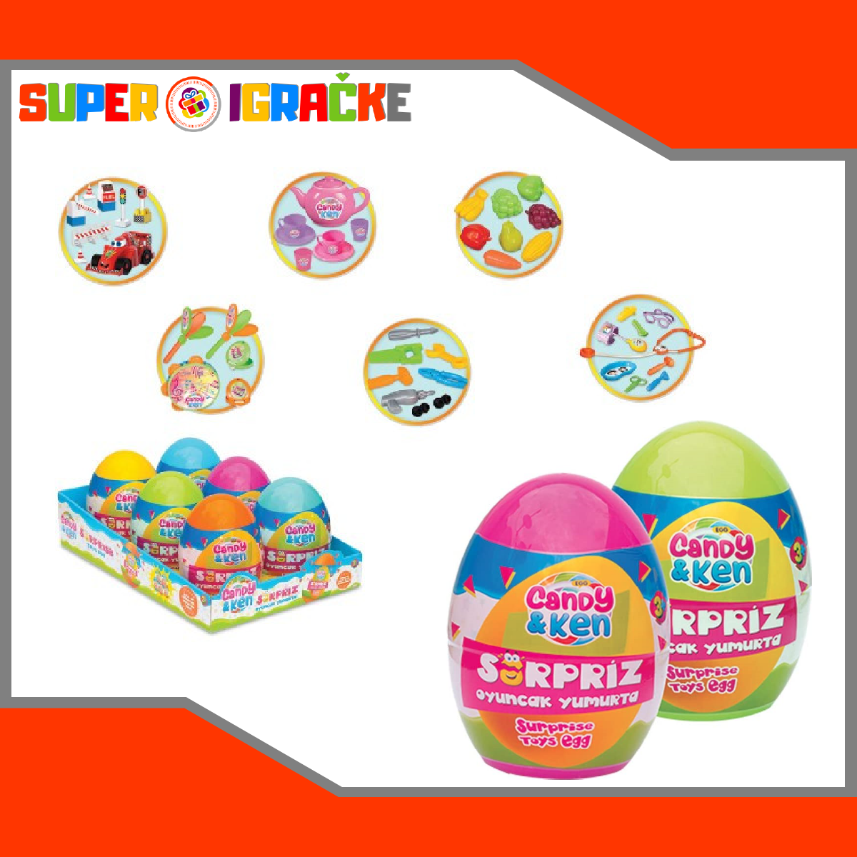 Candy&Ken veliko jaje iznenađenje