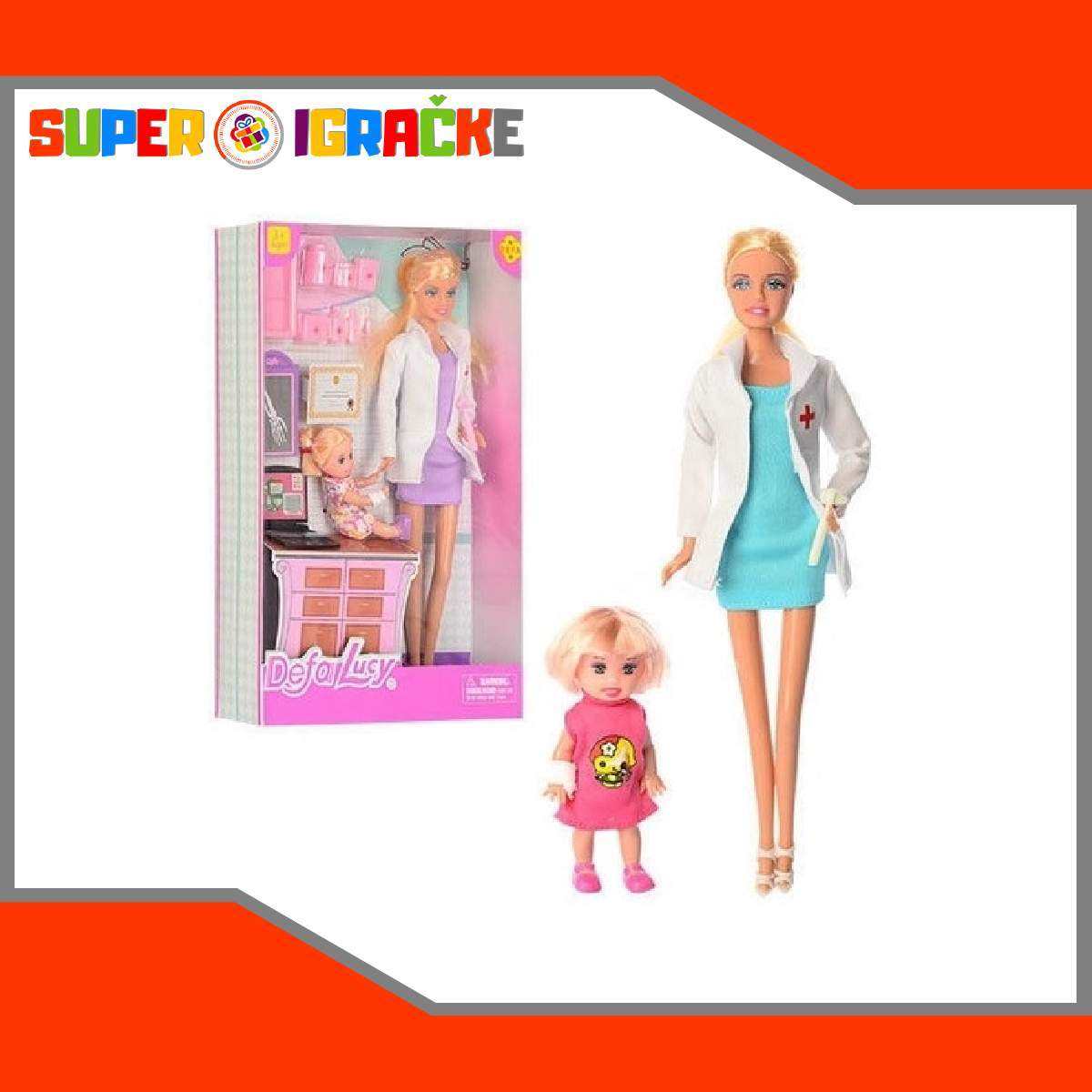 Defa lutka doktorka sa dodacima super igracke