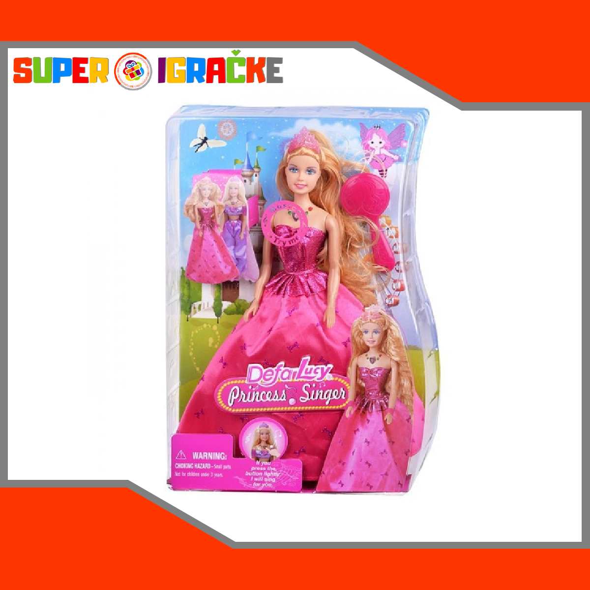 Defa lutka pevačica Lucy