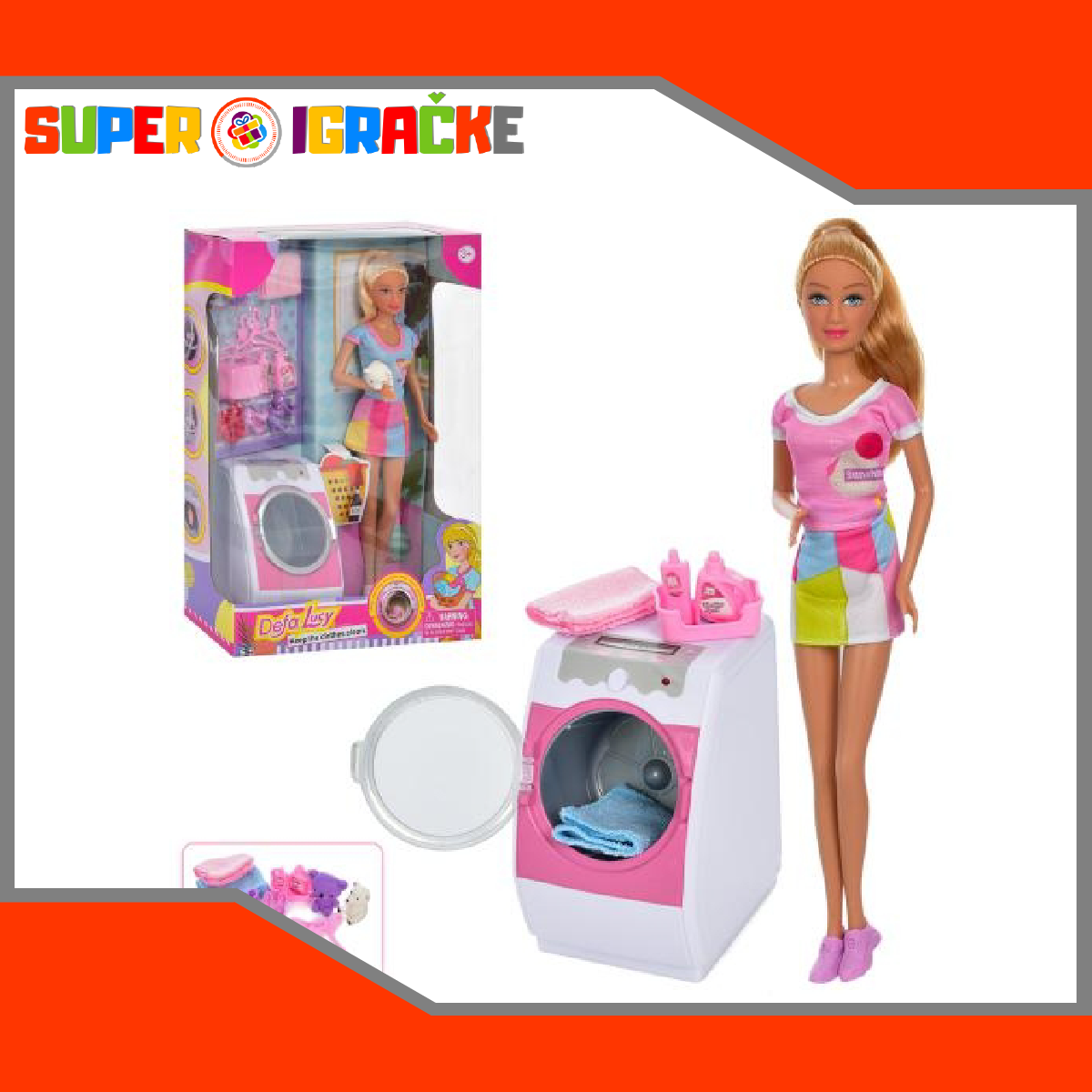 Defa lutka sa veš mašinom