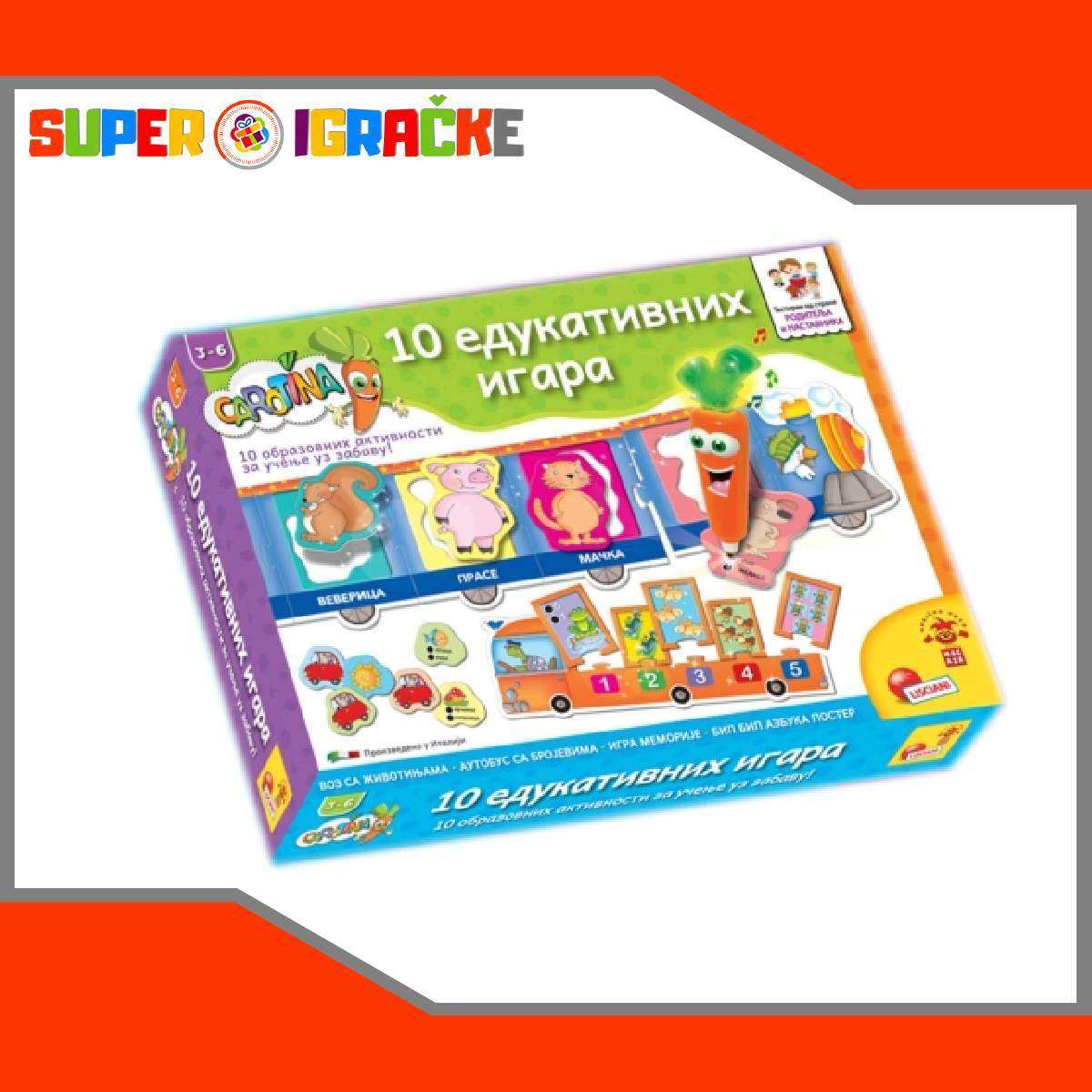 Deset edukativnih igara Super Igracke