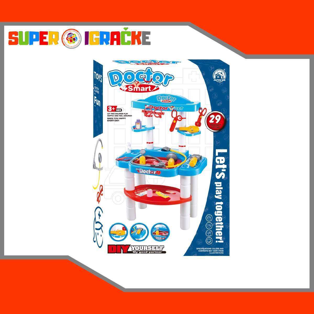 Doktorski sto sa rekvizitima-Super Igračke-