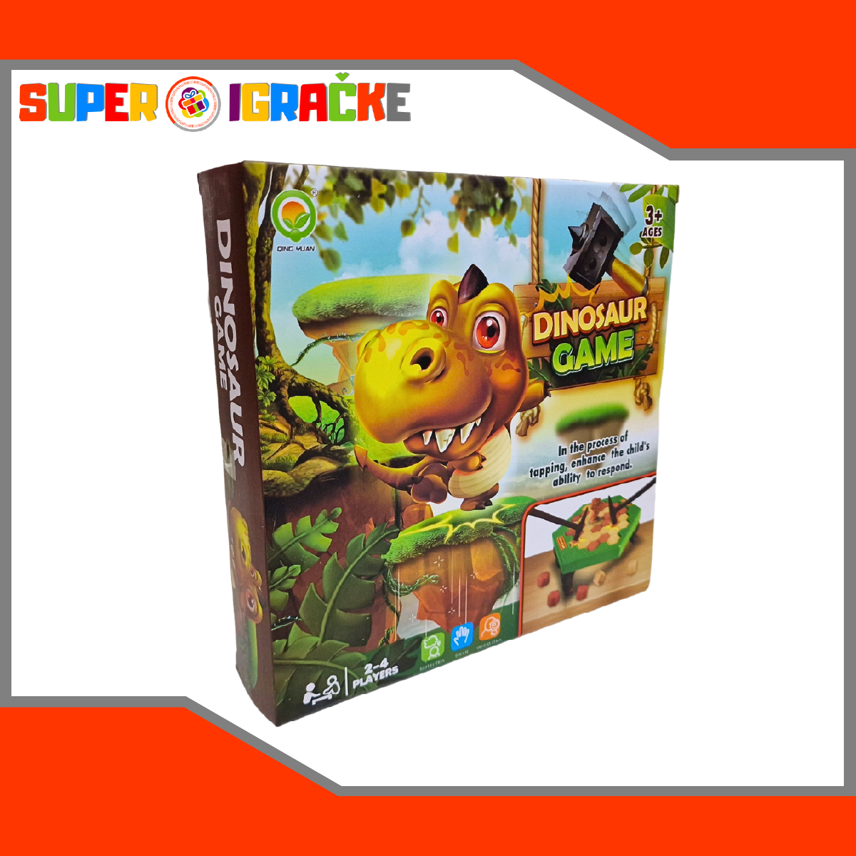Društvena igra - Nemoj da oboriš dinosaurusa