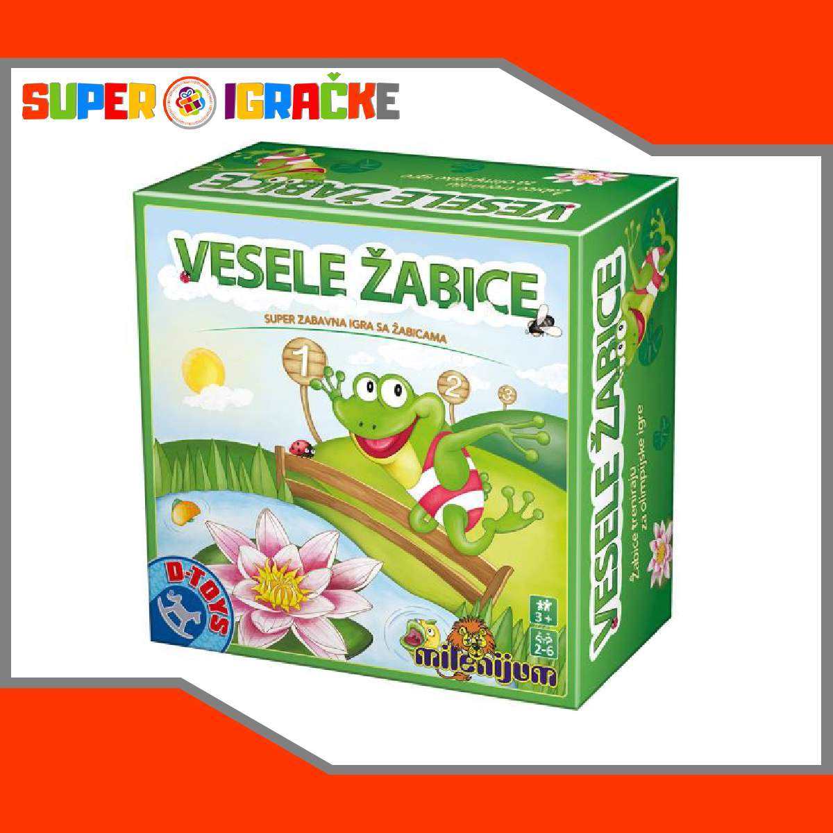 Društvena igra vesele žabice super igracke online kupovina srbija