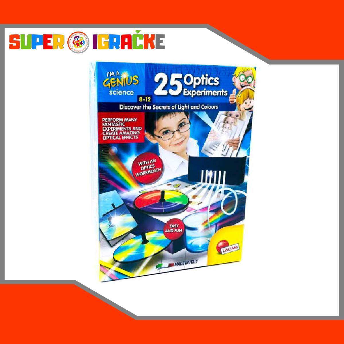 Edkativni set - Optički eksperimenti super igracke