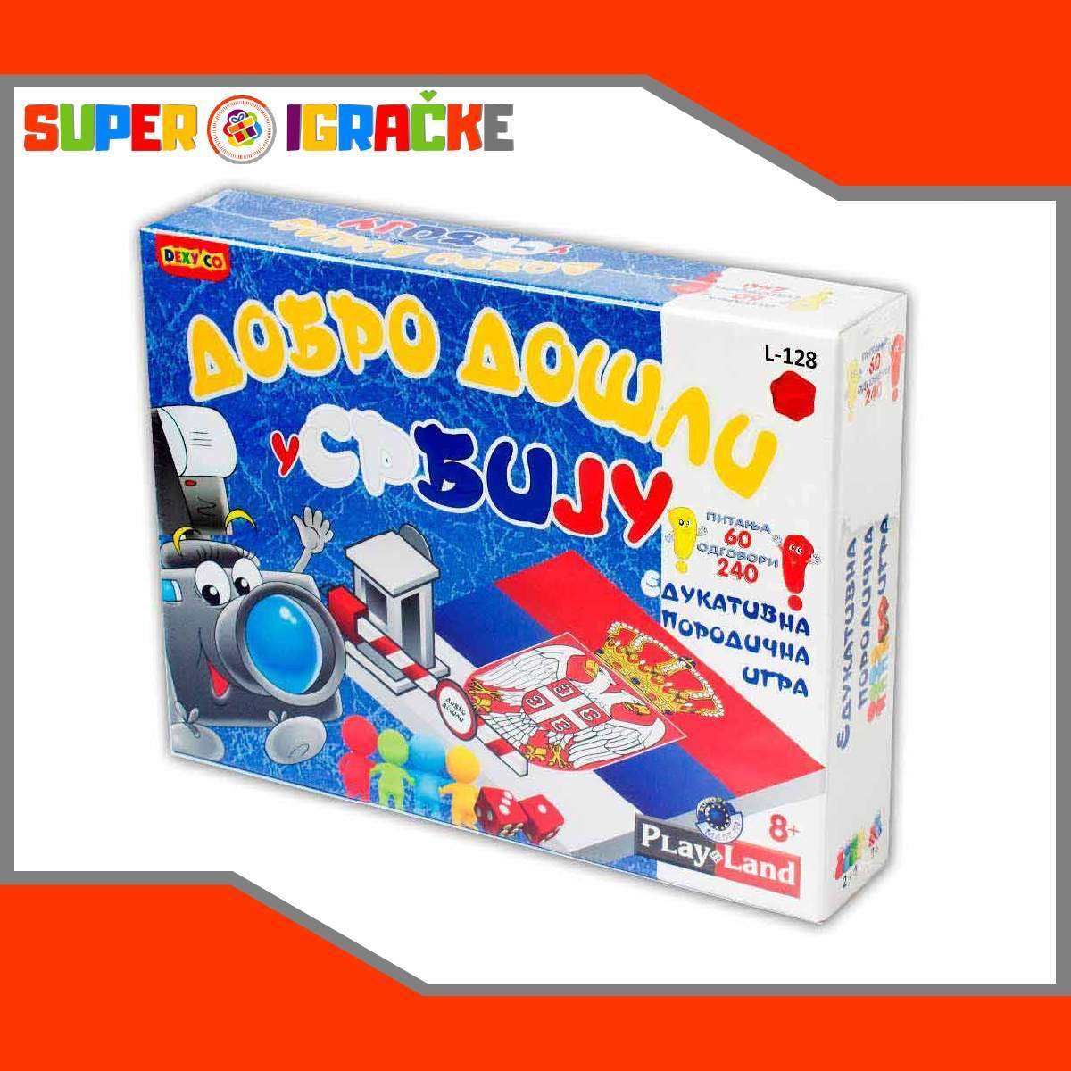 Edukativna igra Dobro došli u Srbiju