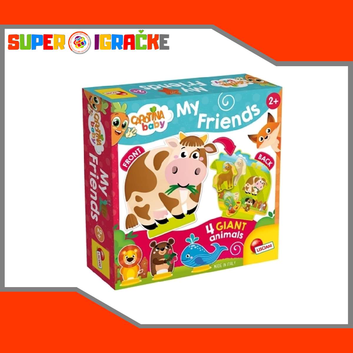 Edukativna igra Moji prijatelji zivotinje igracke za bebe