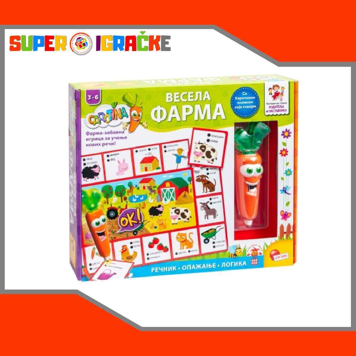 Edukativna igra Vesela farma igracke za bebe online prodaja srbija