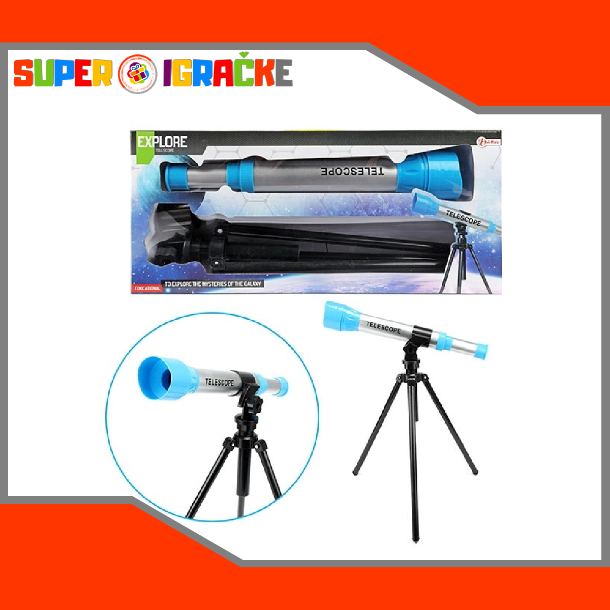 Explore teleskop sa stativom